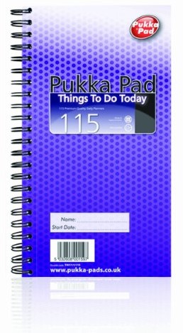 Pukka Pads pukka Pad Things to do Today notatnik THI11/1/115