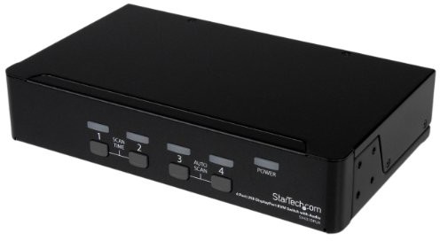 StarTech Przełącznik 4 PORT DISPLAYPORT KVM Przełącznik KVM - SV431DPUA