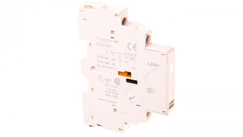 Schneider Electric Styk pomocniczy 1Z 1R montaż boczny GVAD1001 GVAD1001