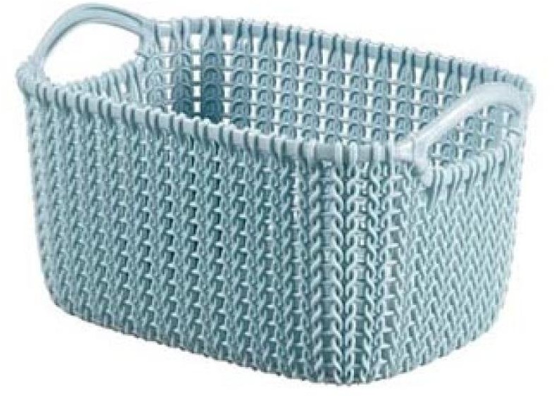 Curver Kosz Knit, szaroniebieski, 3 l