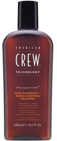 American Crew Anti-Dandruff+Sebum Control Shampoo szampon przeciwłupieżowy 250ml 50799-uniw