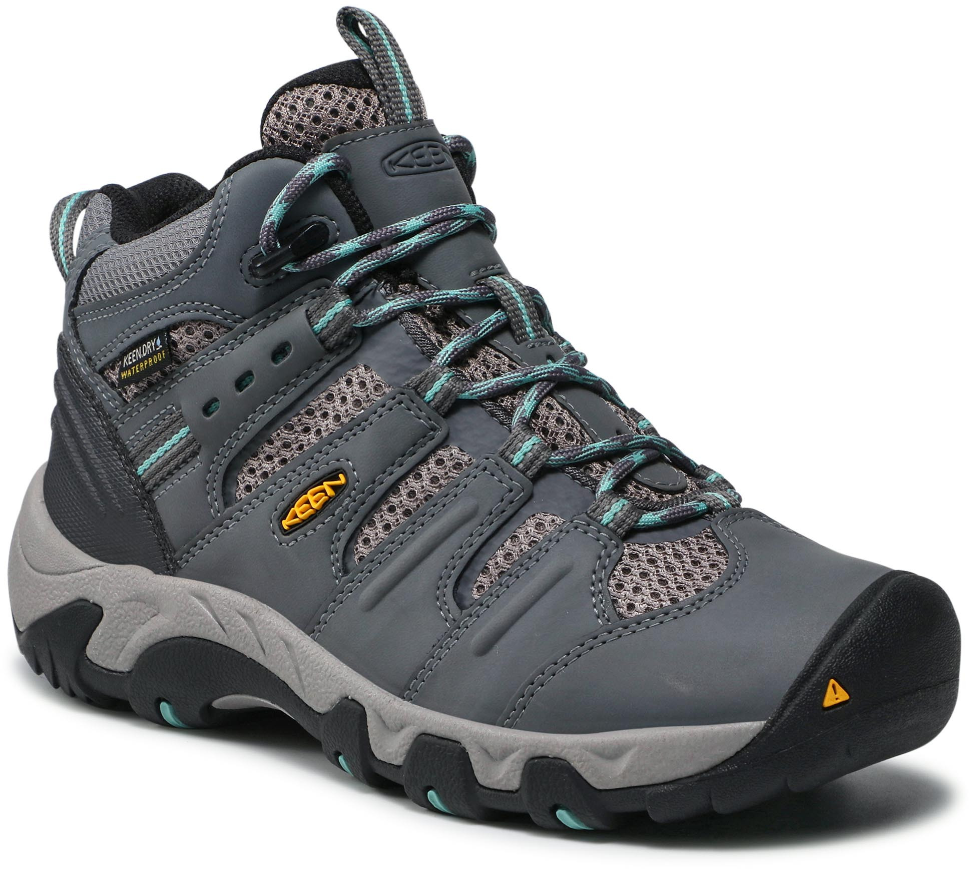 Keen Trekkingi Koven Mid Wp 1020212 Steel Grey/Wasabi