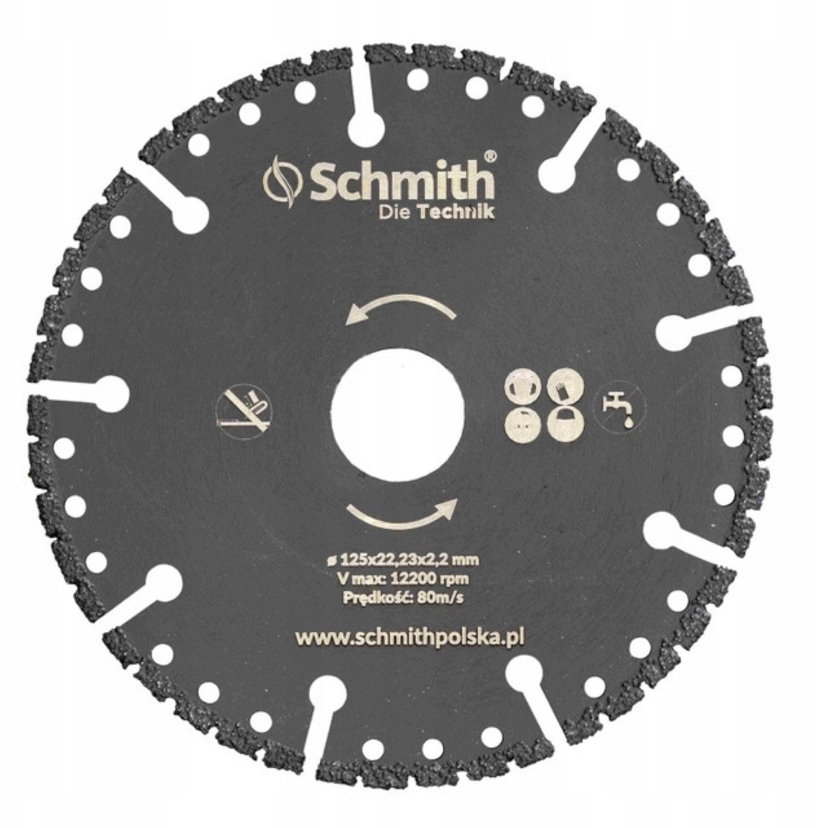 Schmith Tarcza Diamentowa Uniwersalna 125mm STU-125 27397