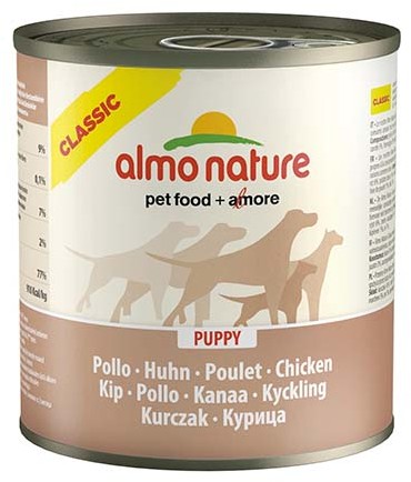 Almo Nature Classic Dog Puppy Chicken kurczak) puszka 6x280g