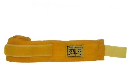 BENLEE Rocky Marciano Elastic Handwraps owijki nadgarstków, żółty, jeden rozmiar 195002_Yellow -U