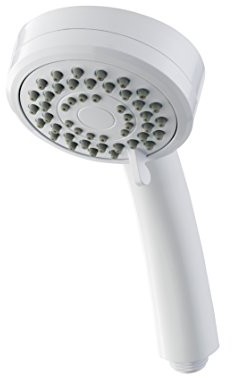 Triton Showers Triton słuchawka prysznicowa z 3 rodzaje strumieni, biały
