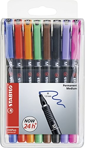 Stabilo Boss Executive Textmarker, czarny 8 szt. etui 843/8