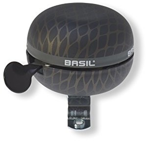 Basil ding dong dzwonek rowerowy Noir czarny metalik BAS50462
