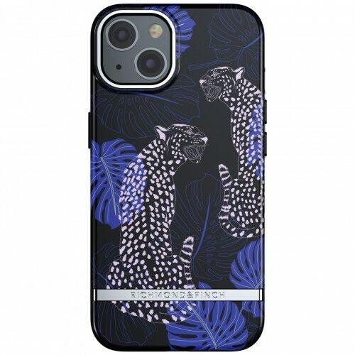 Richmond & Finch Etui Blue Cheetah iPhone 13, niebieskie 7350111353056