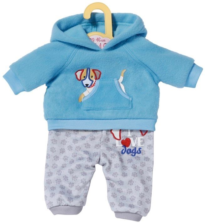 Zapf Creation Dolly Moda Niebieski dres 43 cm
