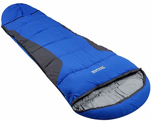 Regatta Boys & Girls HILO Boost Insulated Mummy-Style Sleeping Bag, jeden rozmiar