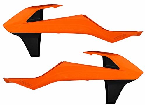 Acerbis Acerbis 24210-85225 błotniki, 16+ pomarańczowy/czarny, jeden rozmiar 24210-85225