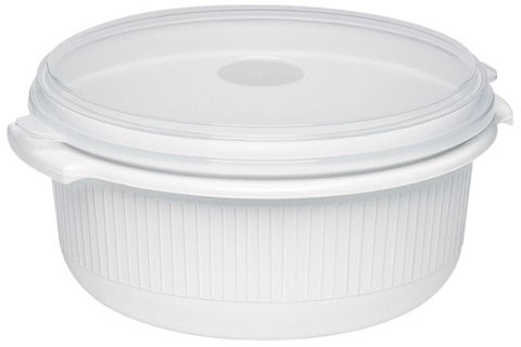 Emsa EMSA 450151200 kuchenka mikrofalowa garnek z pokrywką, 1,5 litra, tworzywo sztuczne, biały, Micro Family 450151200