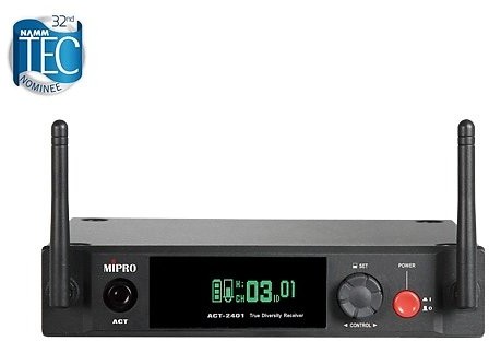 MIPRO ACT 2401 - jednokanałowy odbiornik cyfrowy
