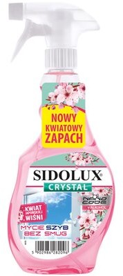Sidolux Płyn do mycia szyb Crystal Kwiat Japońskiej Wiśni 500 ml