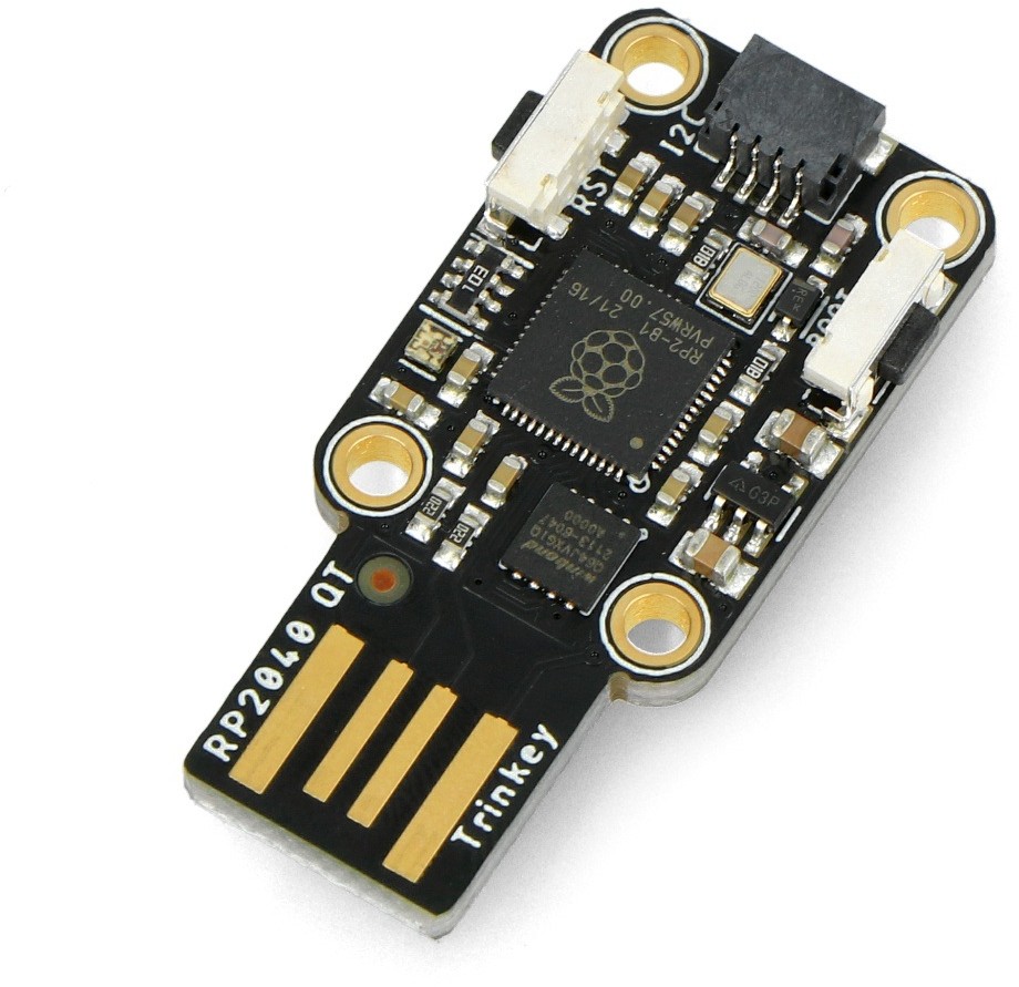 Adafruit Trinkey QT2040 - płytka z mikrokontrolerem RP2040 - USB - STEMMA QT - Adafruit 5056 ADA-19790