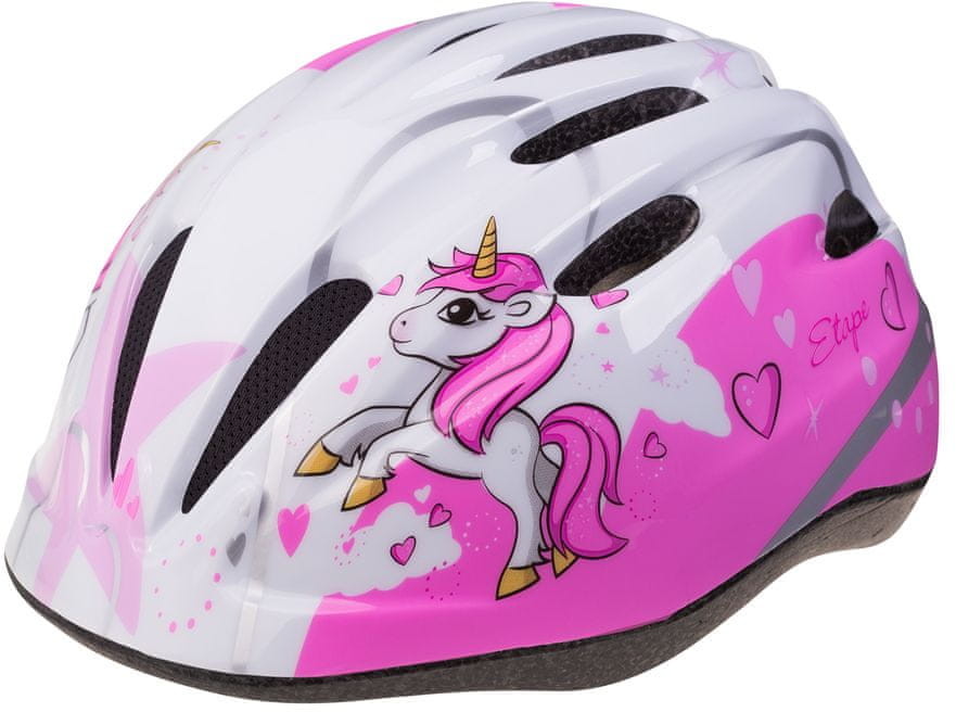 Etape Rebel Biały/Różowy S/M