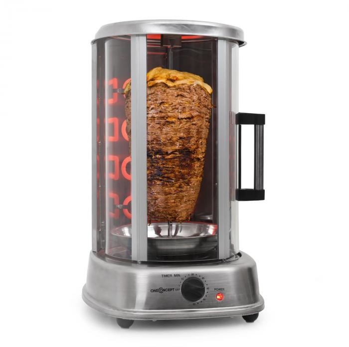oneConcept Kebap Master Pro grill pionowy, rożno,1500 W GQ3-KEBAPMASTERPRO