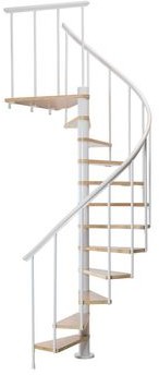 DOLLE Schody spiralne CALGARY Białe DOLLE