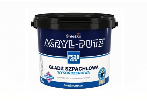 Śnieżka Acryl Putz masa szpachlowa Finisz 5kg