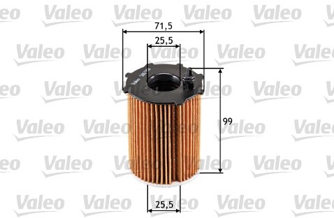 VALEO Filtr oleju 586500