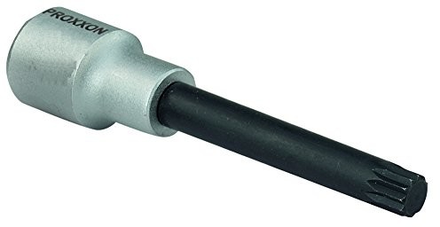 Proxxon 23371 wielozębowa XZN zastosowania Bit vz8 orzechowe długość 100 MM napęd 12,5 MM (1/2