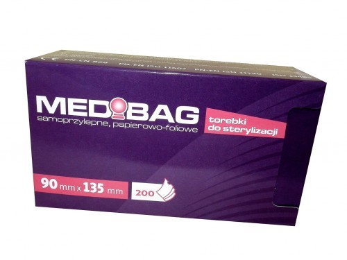Medilab Torebki do sterylizacji MEDIBAG 090 X 135 mm 10-0205