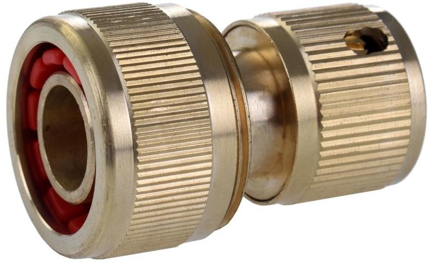 Szybkozłącze z funkcją stop mosiężne 19 mm (3/4