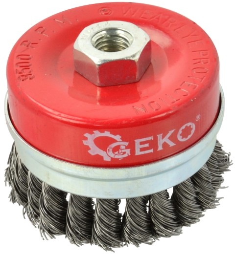 Szczotka Druciana Czołowa Drut Skręcany 100mm M14