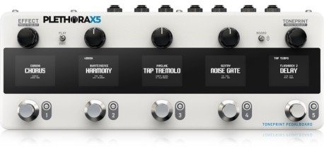 TC Electronic Plethora X5 - podłoga z efektami TonePrint