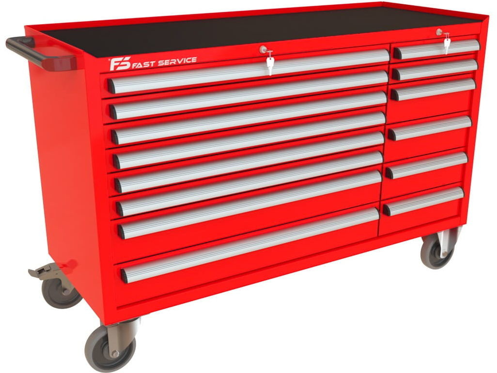 Fastservice Wózek warsztatowy MEGA z 14 szufladami PM-212-14 PM-212-14