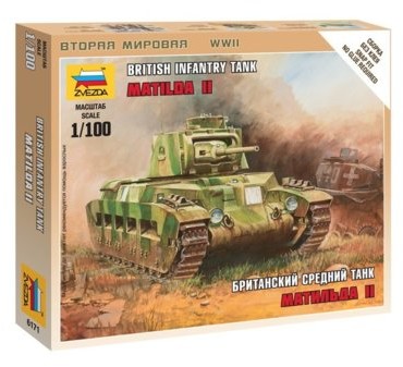 Zvezda British Infantry Tank Matilda II 6171