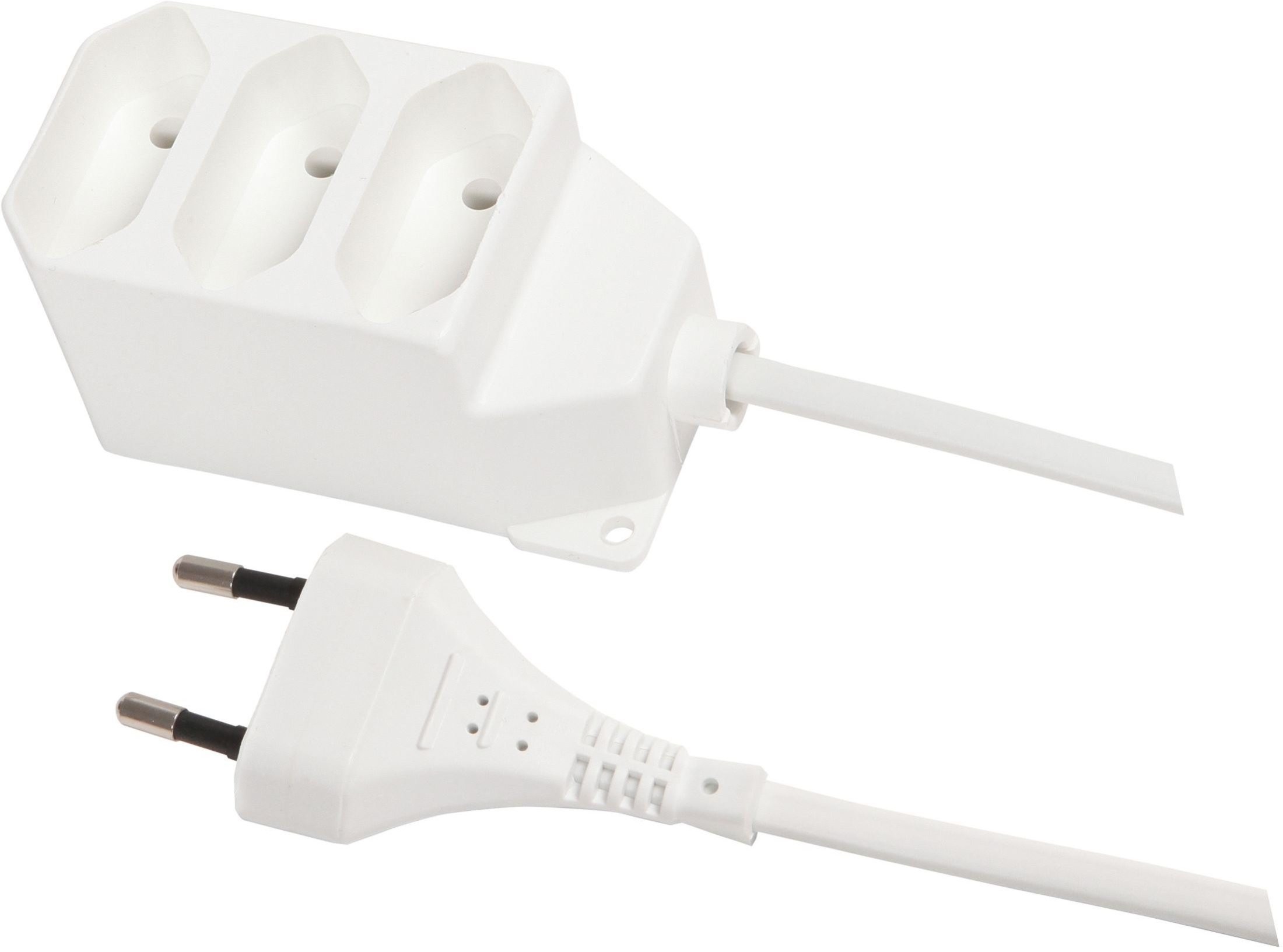 HBF trzy gniazda potrójny płaski 5m