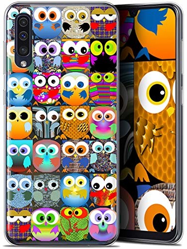 Samsung Caseink Etui ochronne do Galaxy A50, ultracienkie, motyw: Claude sowy CRYSPRNTA50CLAUDEOWL