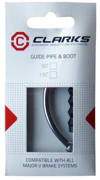 CLARKS Fajka do hamulca V-brake CLARKS CX24 aluminiowa 135st.+ gumowe uszczelki 5021646015420