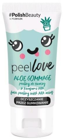 Floslek PeelLove Aloe peeling gommage do twarzy 75ml 55322-uniw