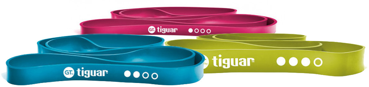 Tiguar Zestaw 3 gum treningowych power band GT