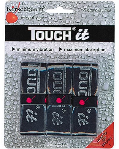 Kirschbaum over Grip Touch IT -częściowy, czarny, 0106000010800100 0106000010800100_Schwarz