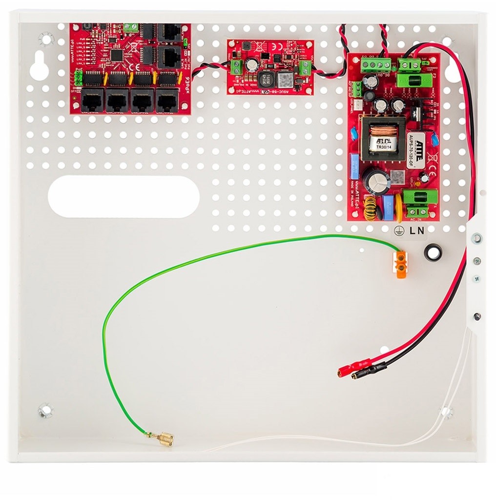 Atte SWITCH POE 5-PORTOWY Z ZASILANIEM BUFOROWYM IPUPS-5-11-F IPUPS-5-11-F
