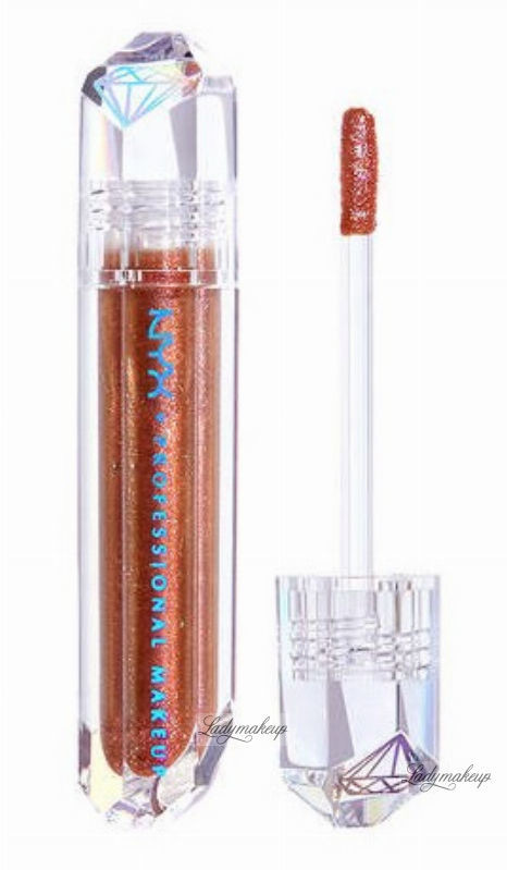 NYX professional makeup Professional Makeup - DIAMONDS & ICE PLEASE! - LIP TOPPER - Błyszczyk do ust - 4,6 ml - DDG02- THAT''S FIRE