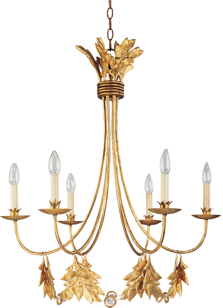 Flambeau SWEET OLIVE FB/SWEET OLIVE6 żyrandol 6x60W/E14 ELSFB/SWEET OLIVE6