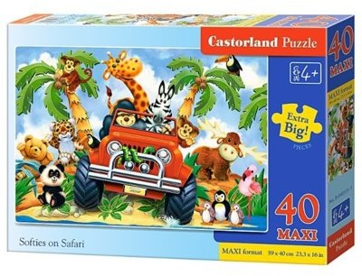 Castorland Softies na safari 40 EL 440046