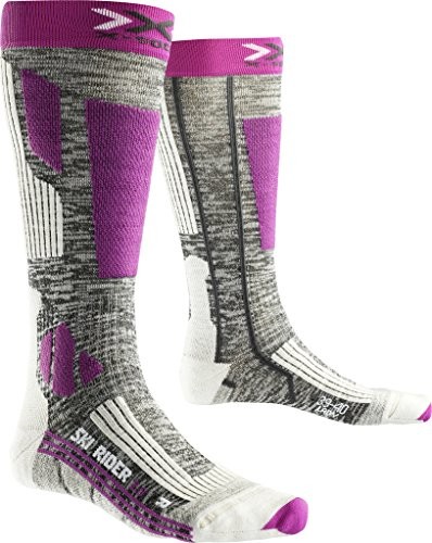 X-Socks damskie X narciarskie Rider 2.0 Lady skistrumpf, szary X100093