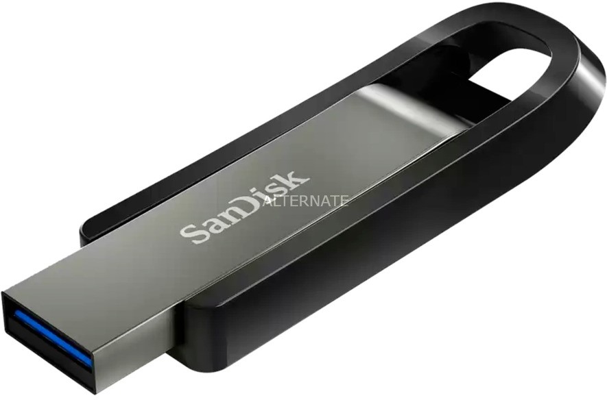 Extreme Sandisk Go pamięć USB 256 GB USB Typu-A 3.2 Gen 1 (3.1 Gen 1) Stal nierdzewna, Nośnik Pendrive USB