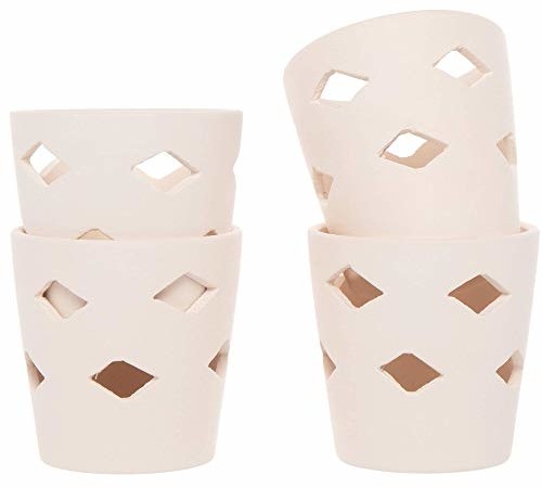 Baker Ross ceramiczny świecznik na podgrzewacze (4 sztuki)