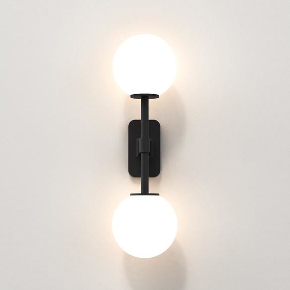Astro Lighting Kinkiet Tacoma Twin czarny 1429005