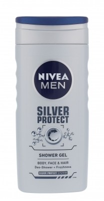 Nivea Nivea Men Silver Protect żel pod prysznic 250 ml dla mężczyzn