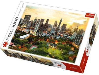 Trefl Puzzle 3000 elementów Zachód Słońca w Bangkoku 33060