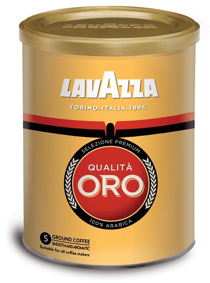 Lavazza Kawa mielona 0,25kg Qualita Oro czarna QO0250M-P