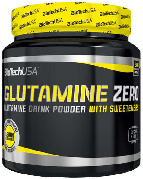 BioTech BioTech, Glutamine Zero, niebieskie winogrono, 300g